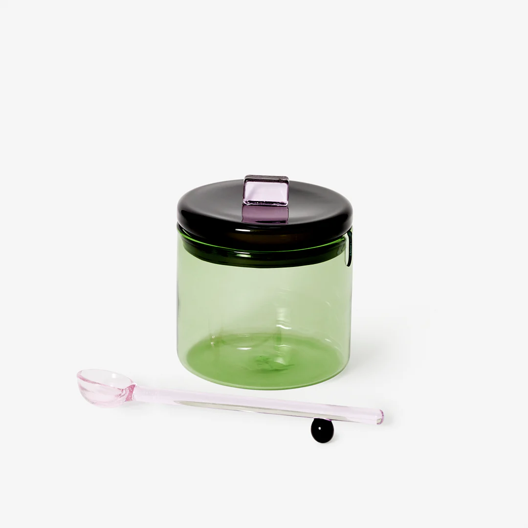 Everything Nice Covered Bowl + Spoon