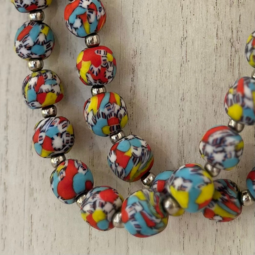 Red + Yellow + Aqua