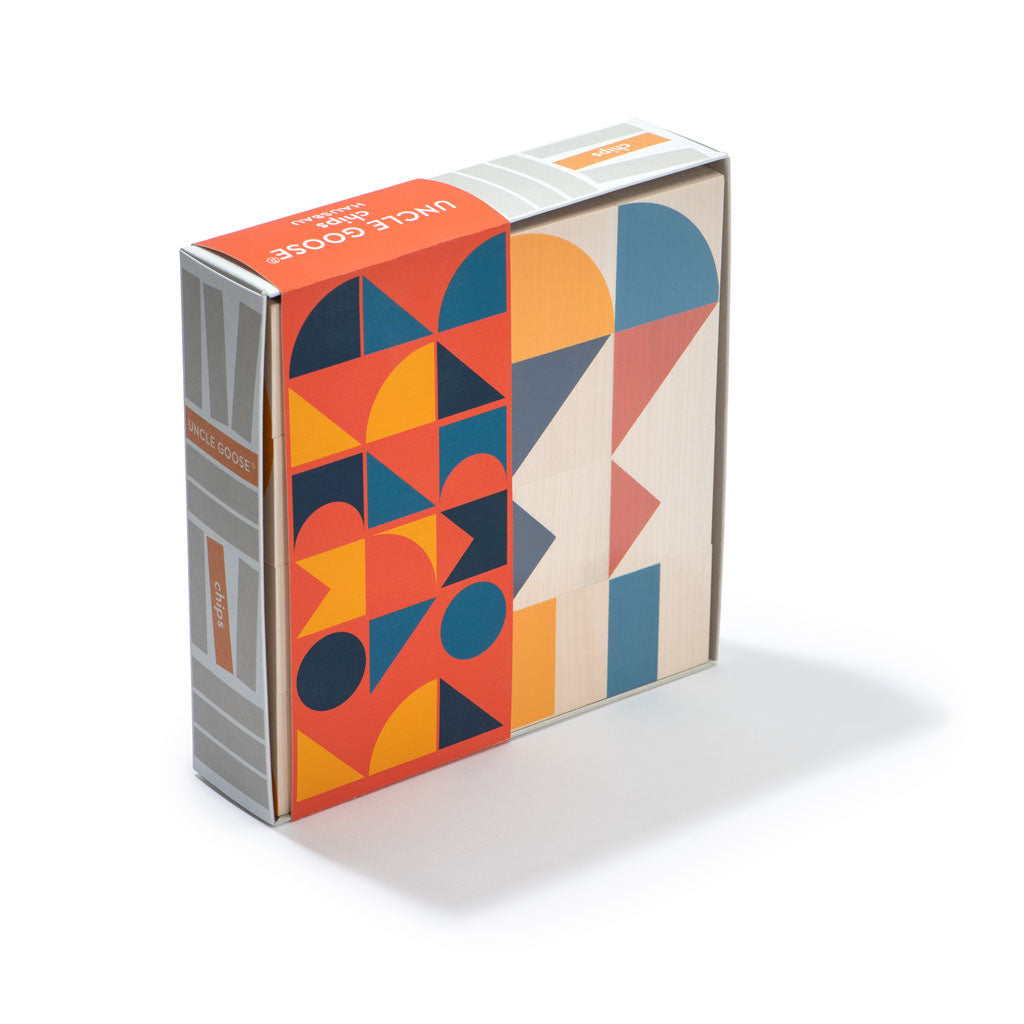 Mod Bauhaus Wooden Pattern Tiles