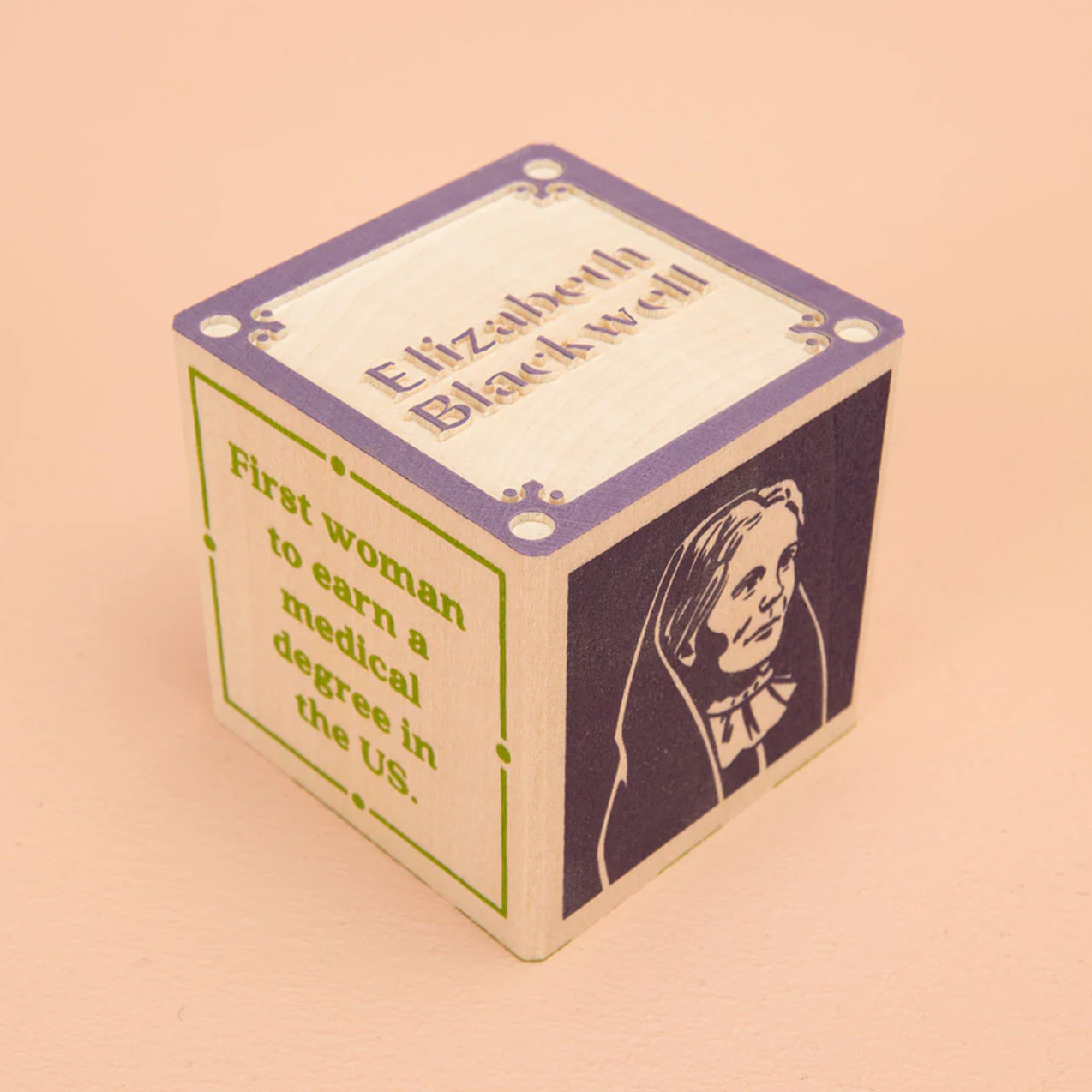 Women Who Dared Wooden Block Set