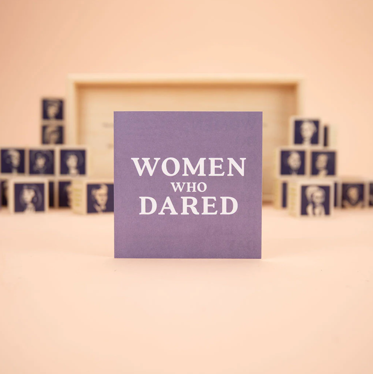 Women Who Dared Wooden Block Set