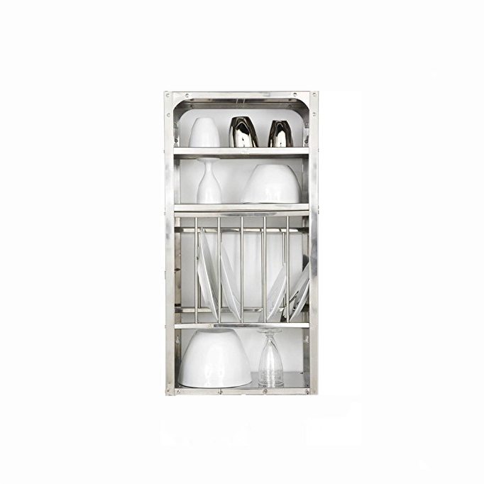 Indian stainless steel kitchen dish racks and shelves from Stovold and Pogue