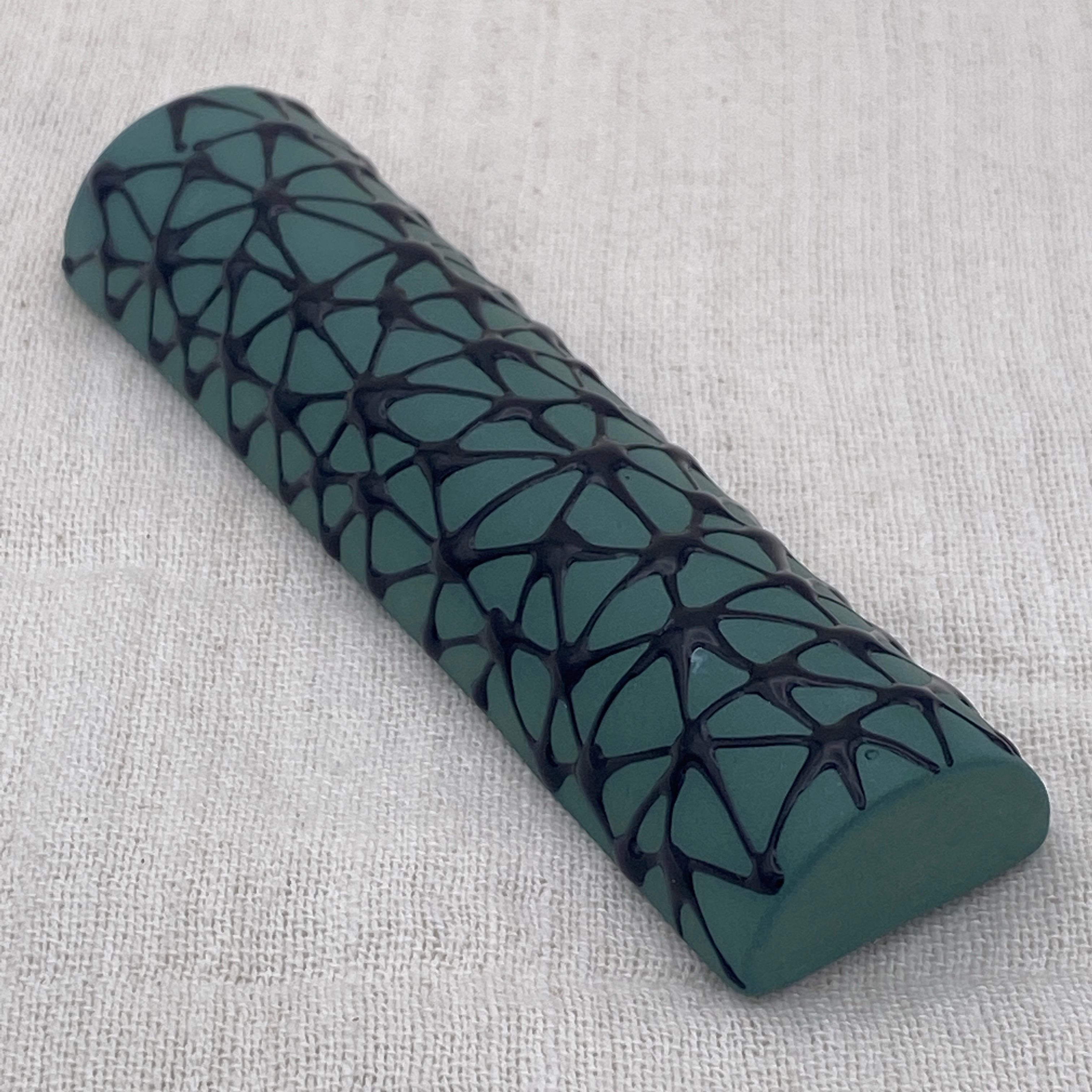 Star Porcelain Mezuzah Case