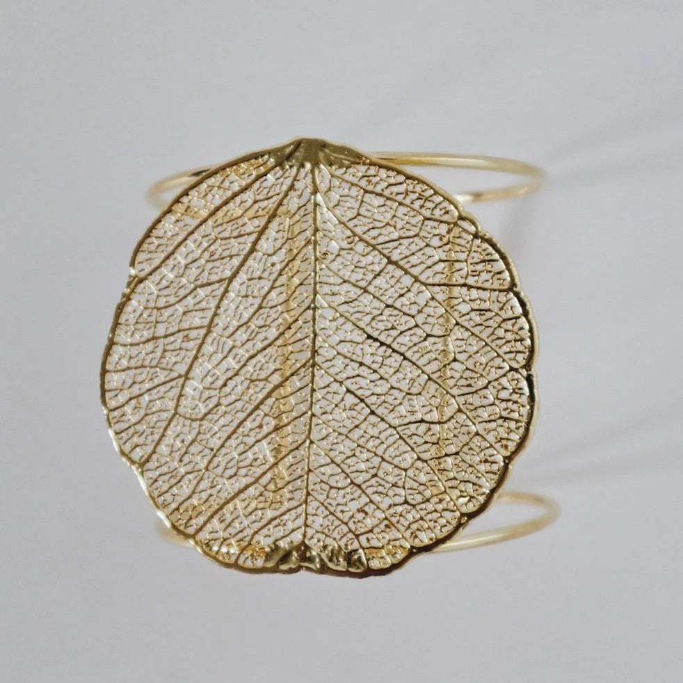 Cerrado Leaf Cuff Bracelet