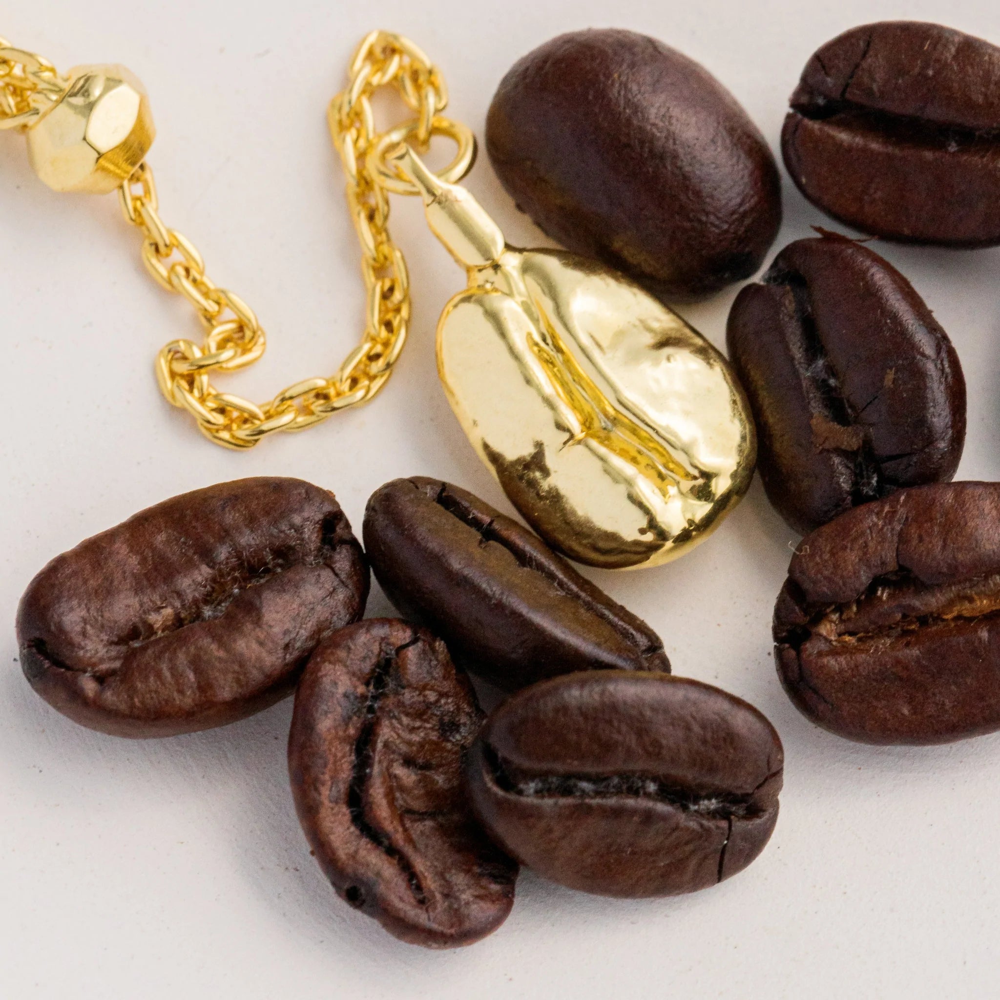 Coffee Bean Laureate Necklace