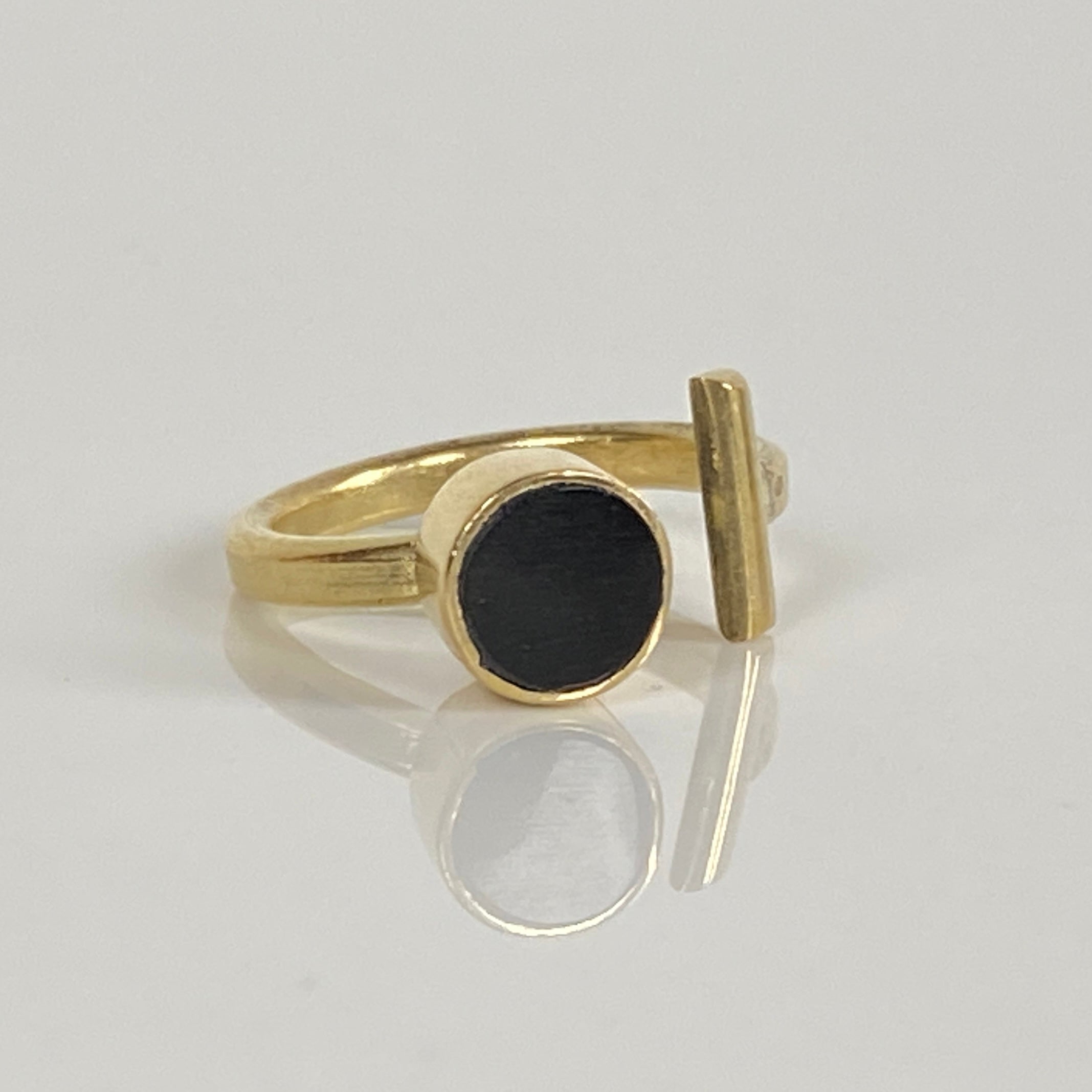 Dot + Rod Ring