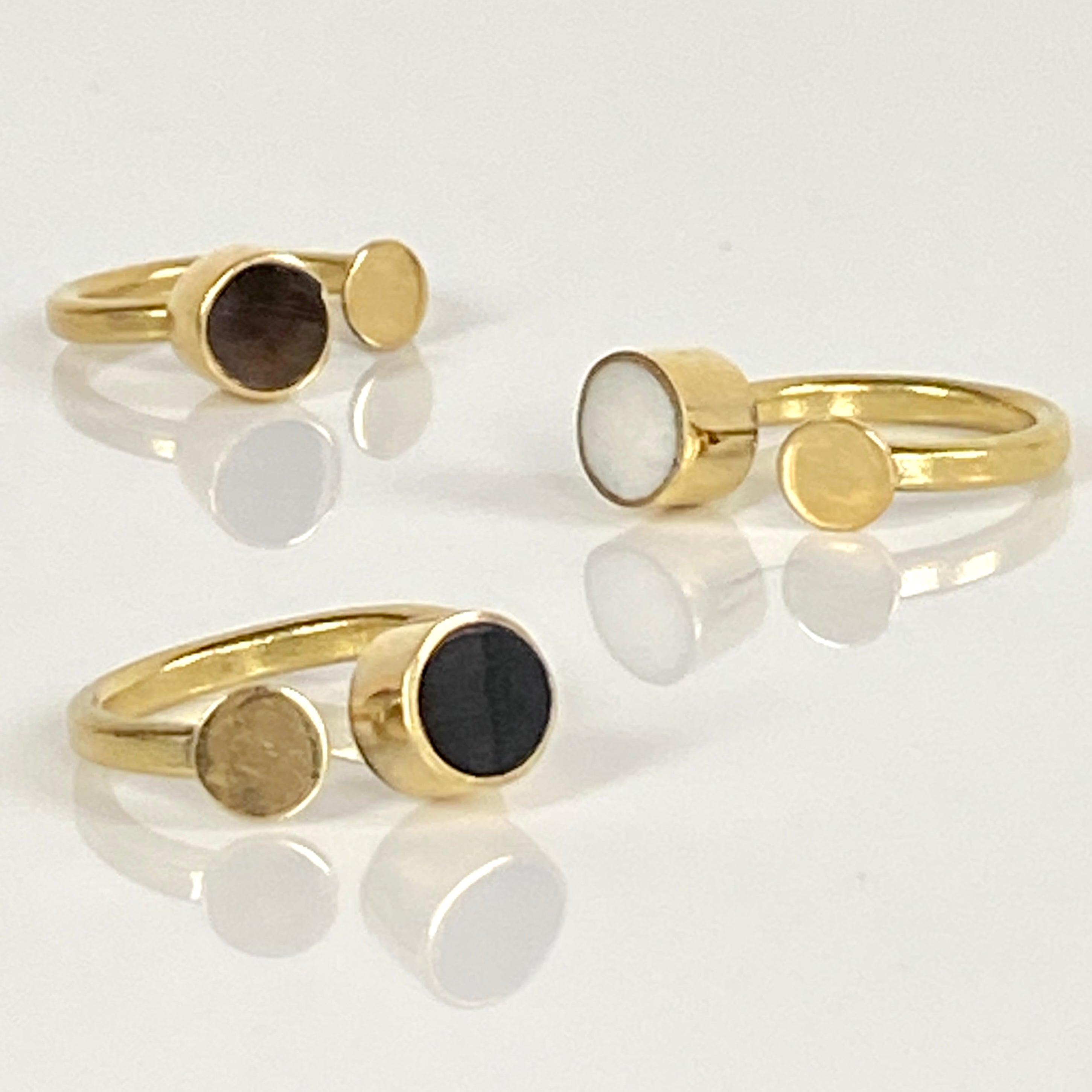 Dot + Disc Ring