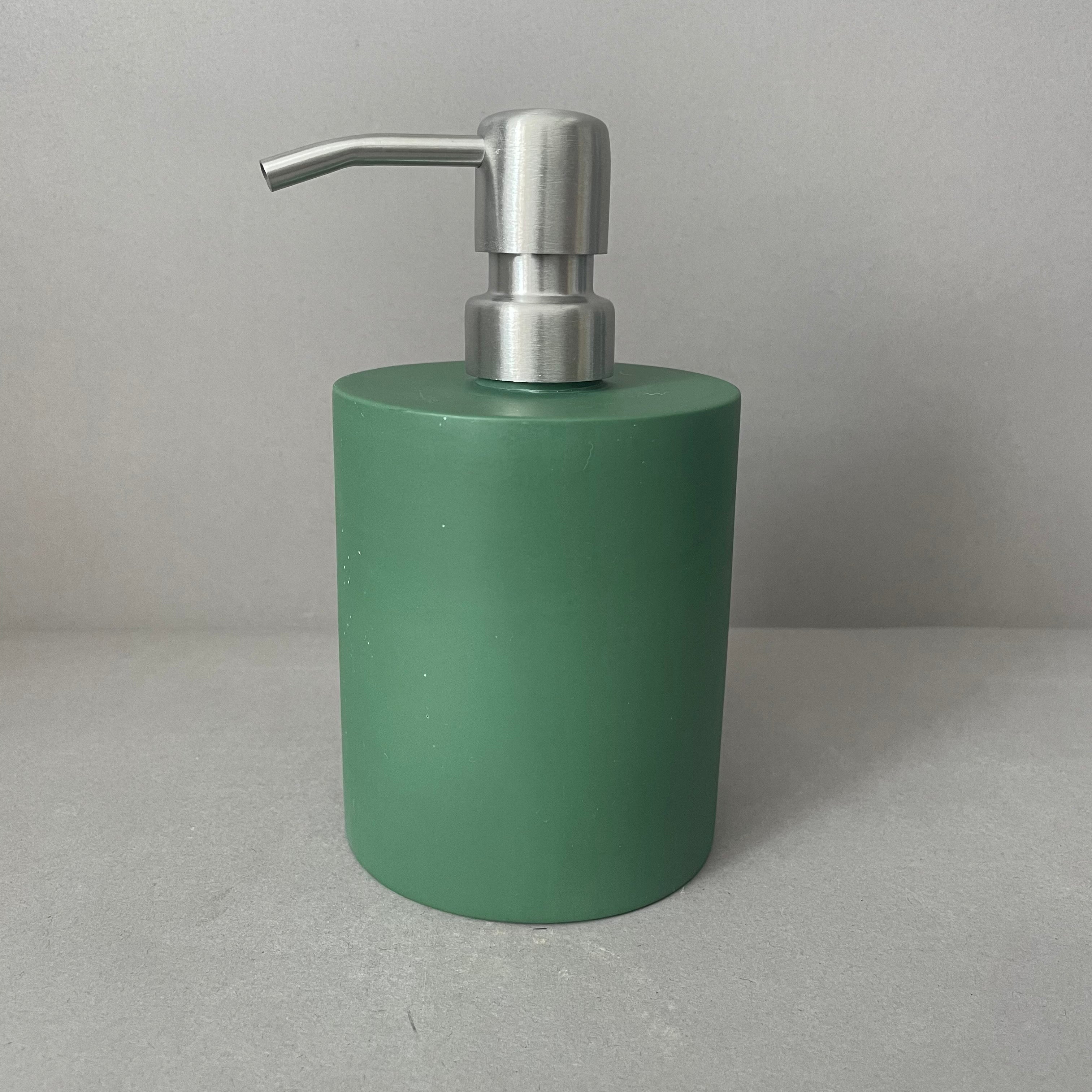 Green Resin Soap Dispenser