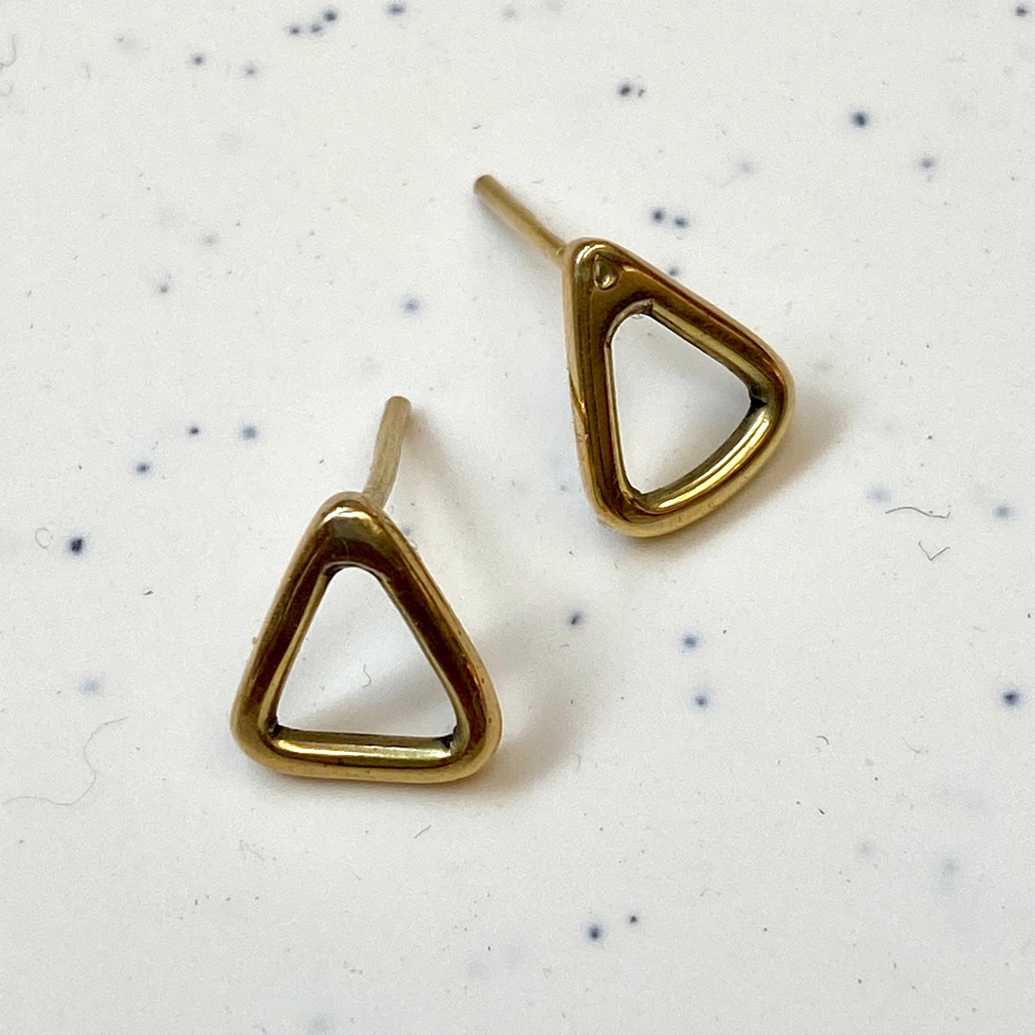 Geo Brass Studs