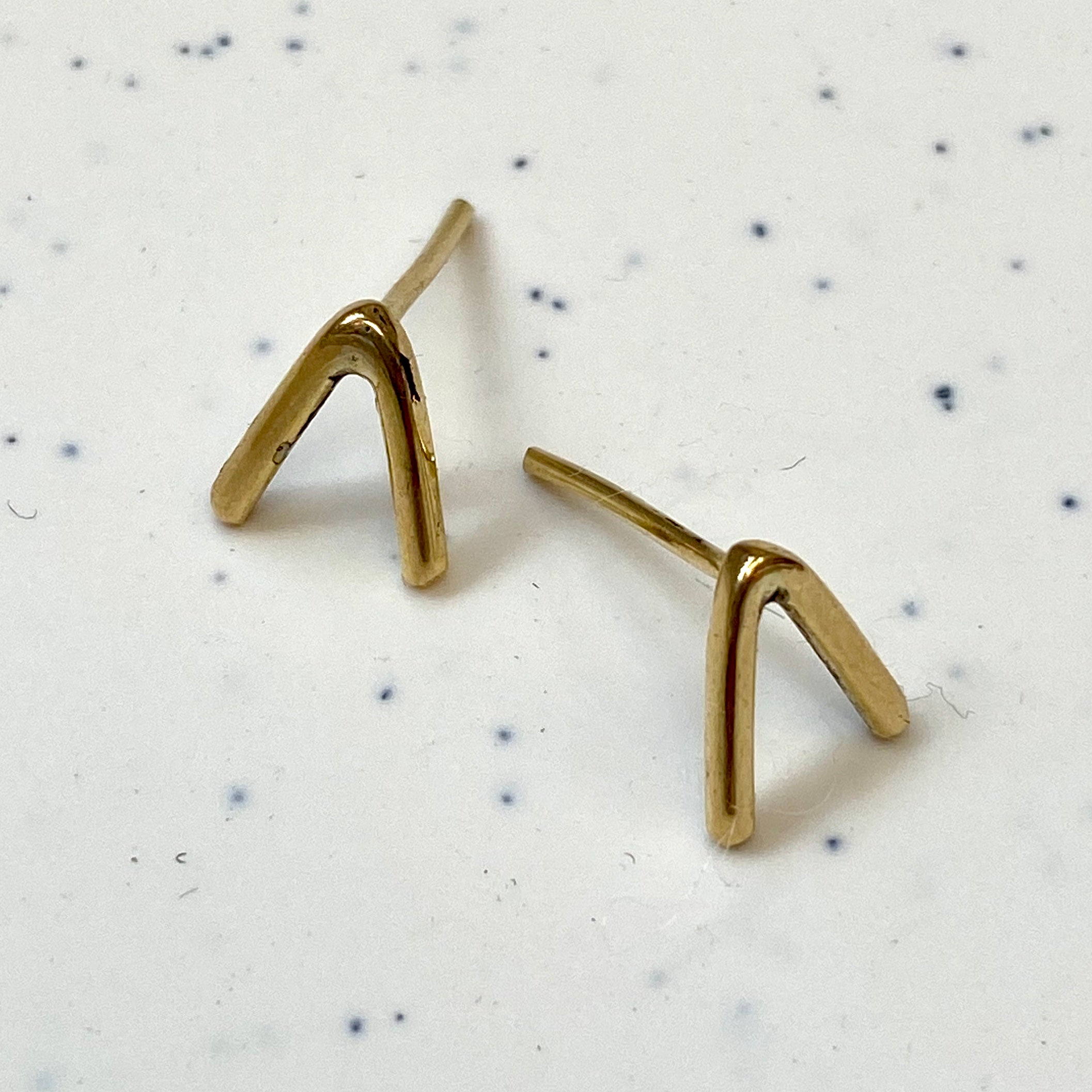 Geo Brass Studs