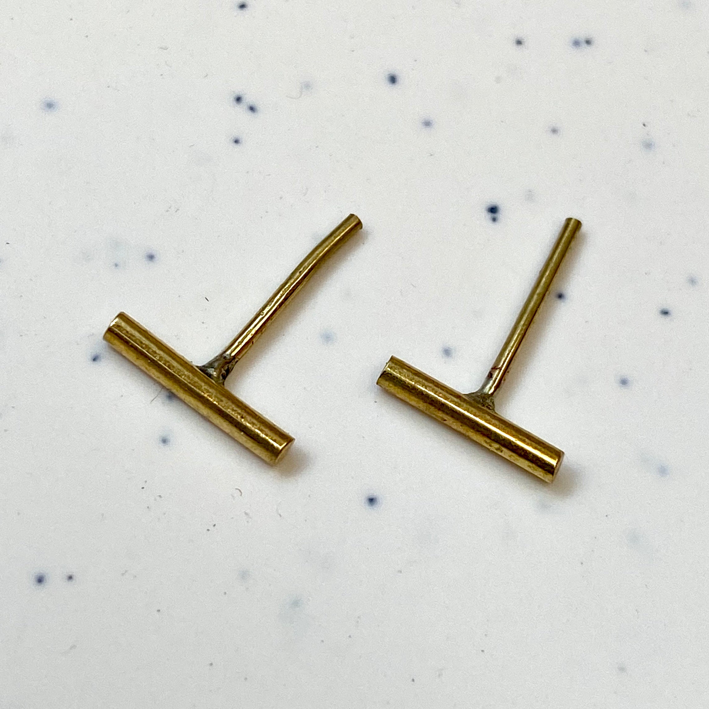 Geo Brass Studs