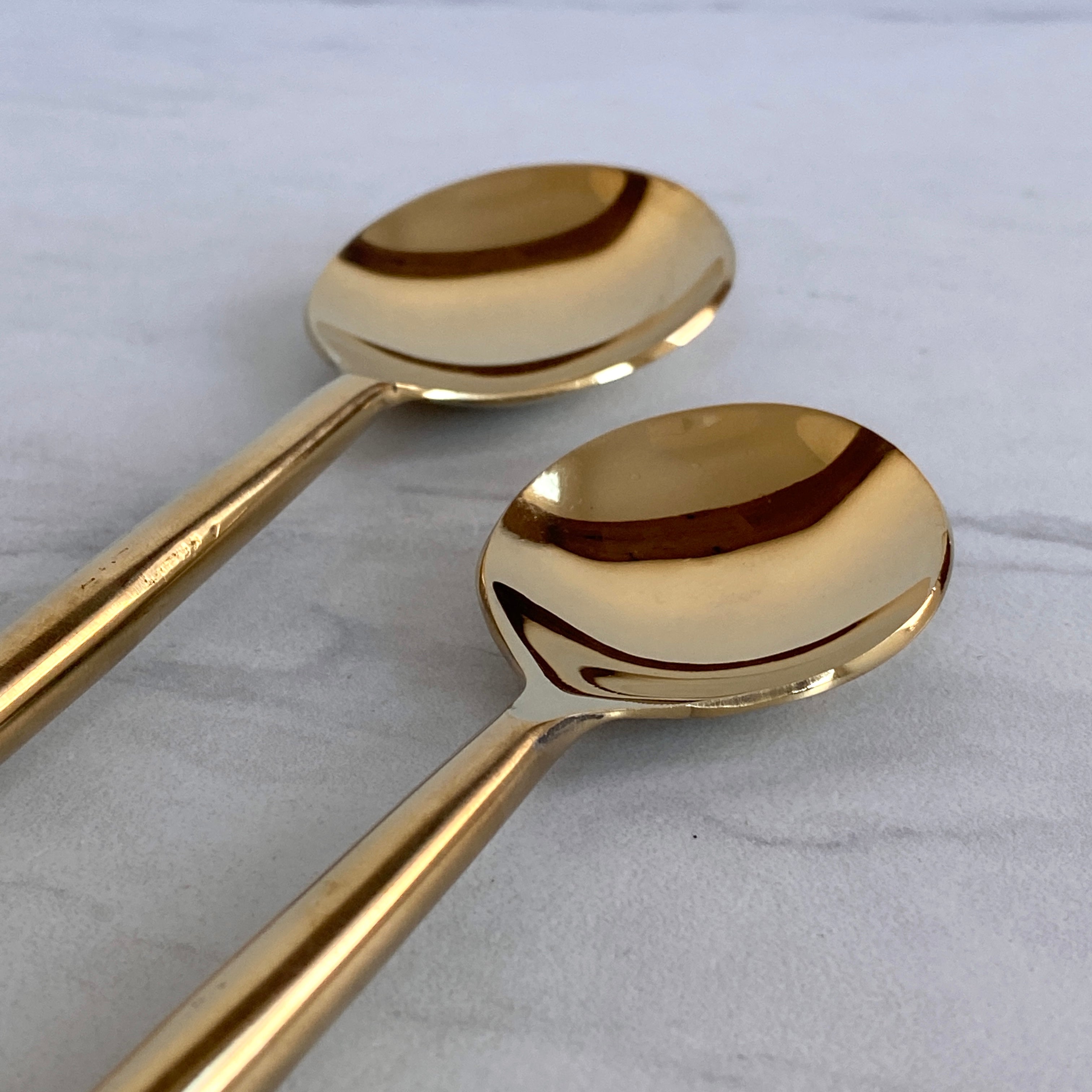Gold Tone Stainless Steel Flatware Set