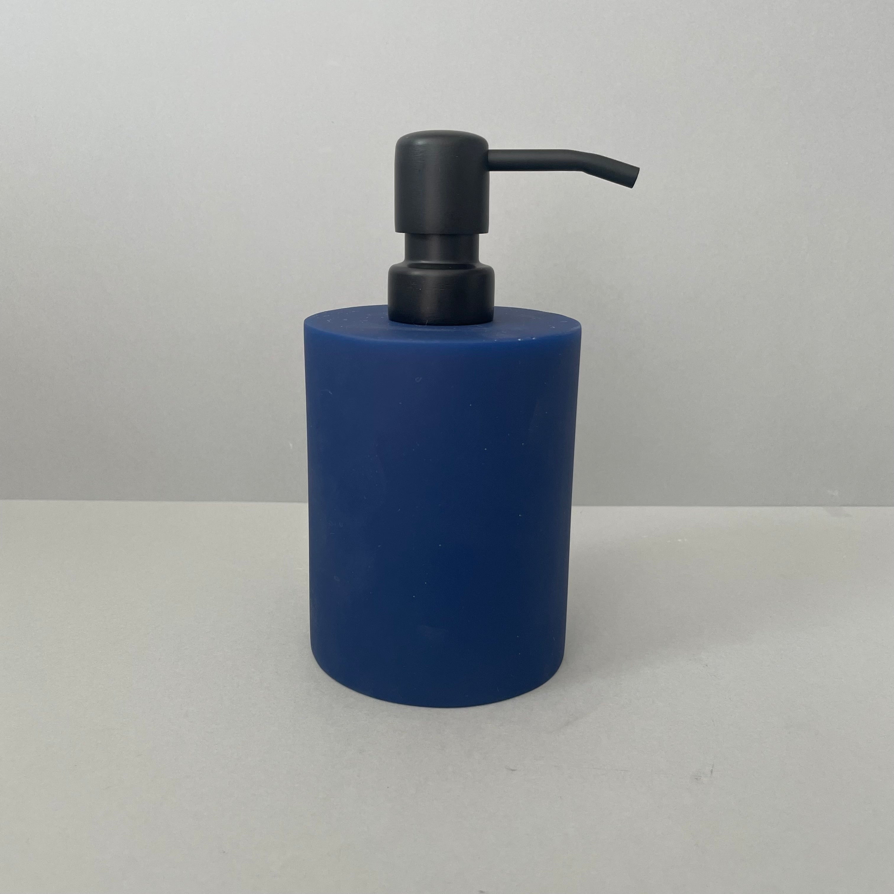 Blue Resin Soap Dispenser