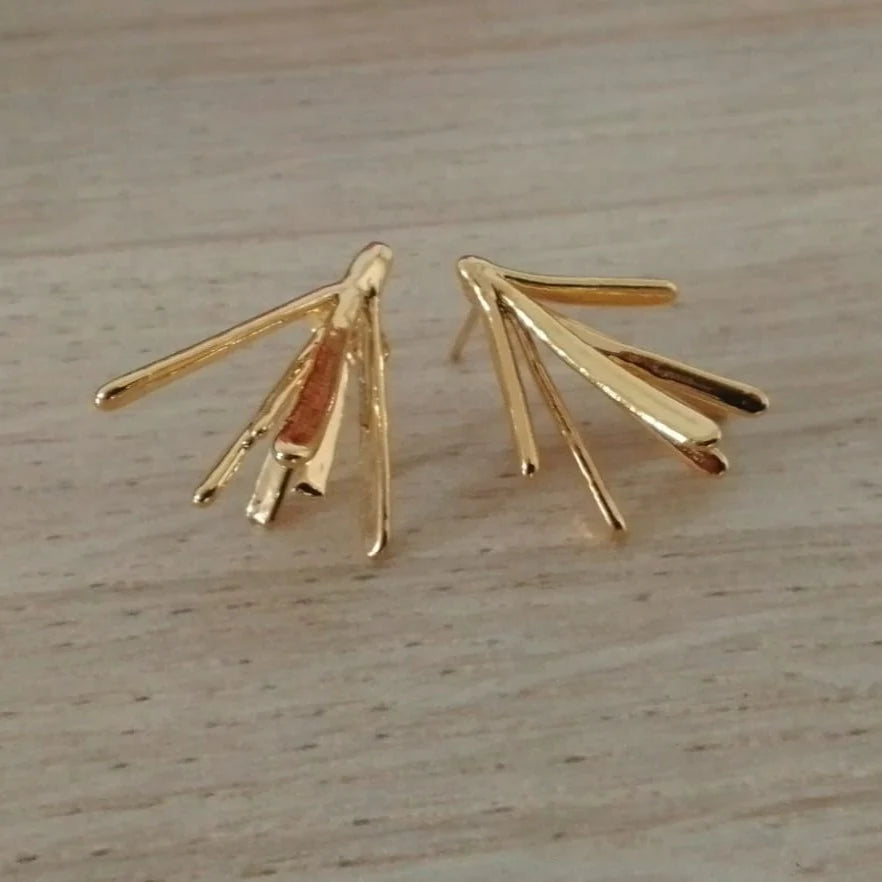 Rosemary Sprig Stud Earrings