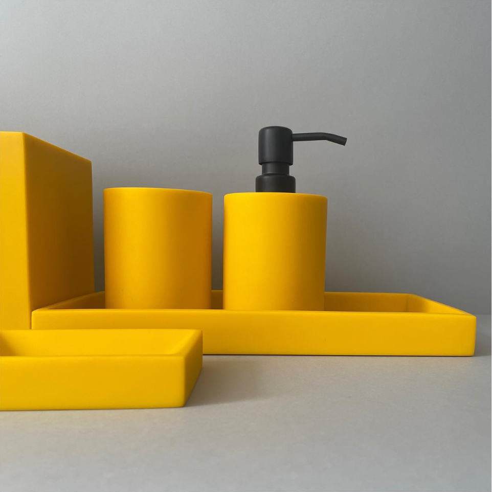 Yellow Resin Cup