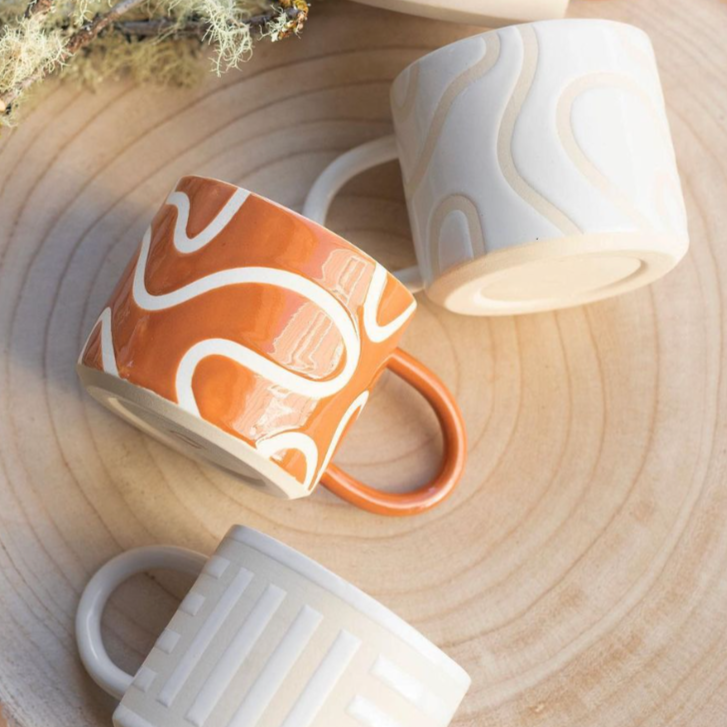 Wiggle Ceramic Coffee Mug