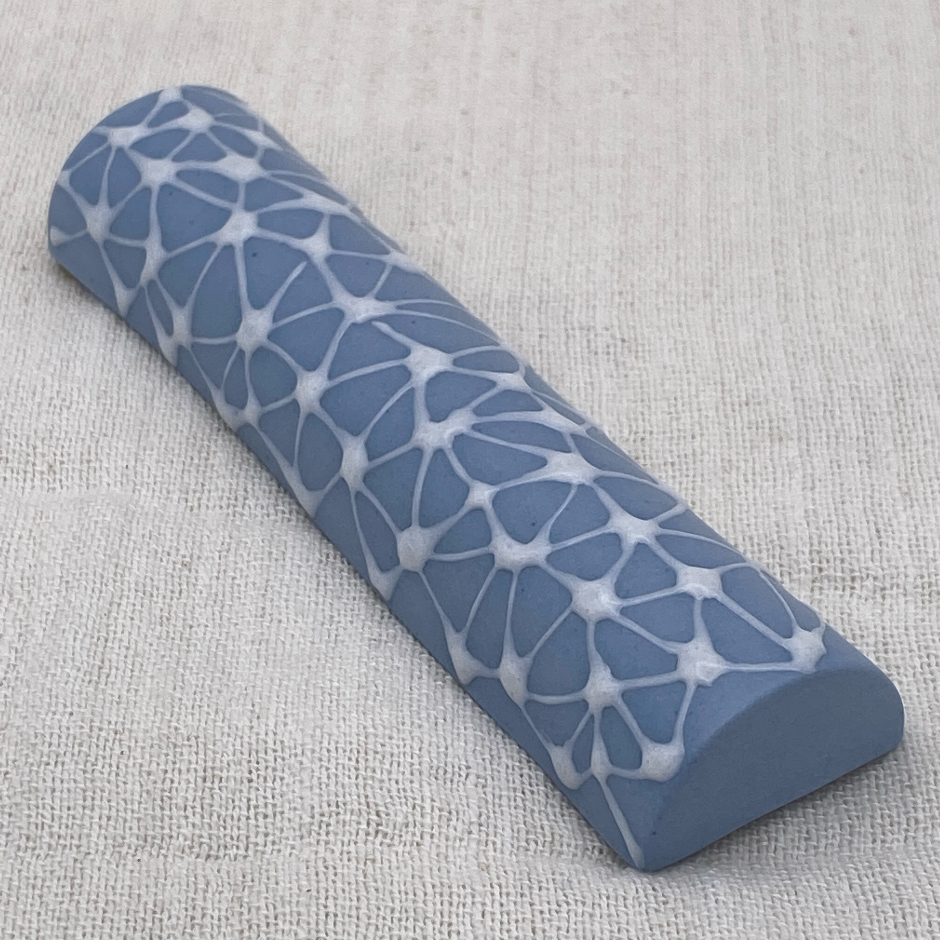 Star Porcelain Mezuzah Case
