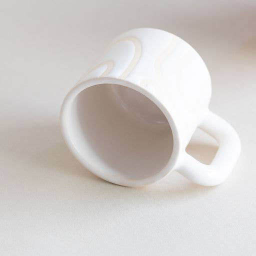 Wiggle Ceramic Espresso Mug