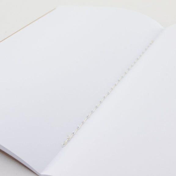 A5 Stitched Blank Notebook