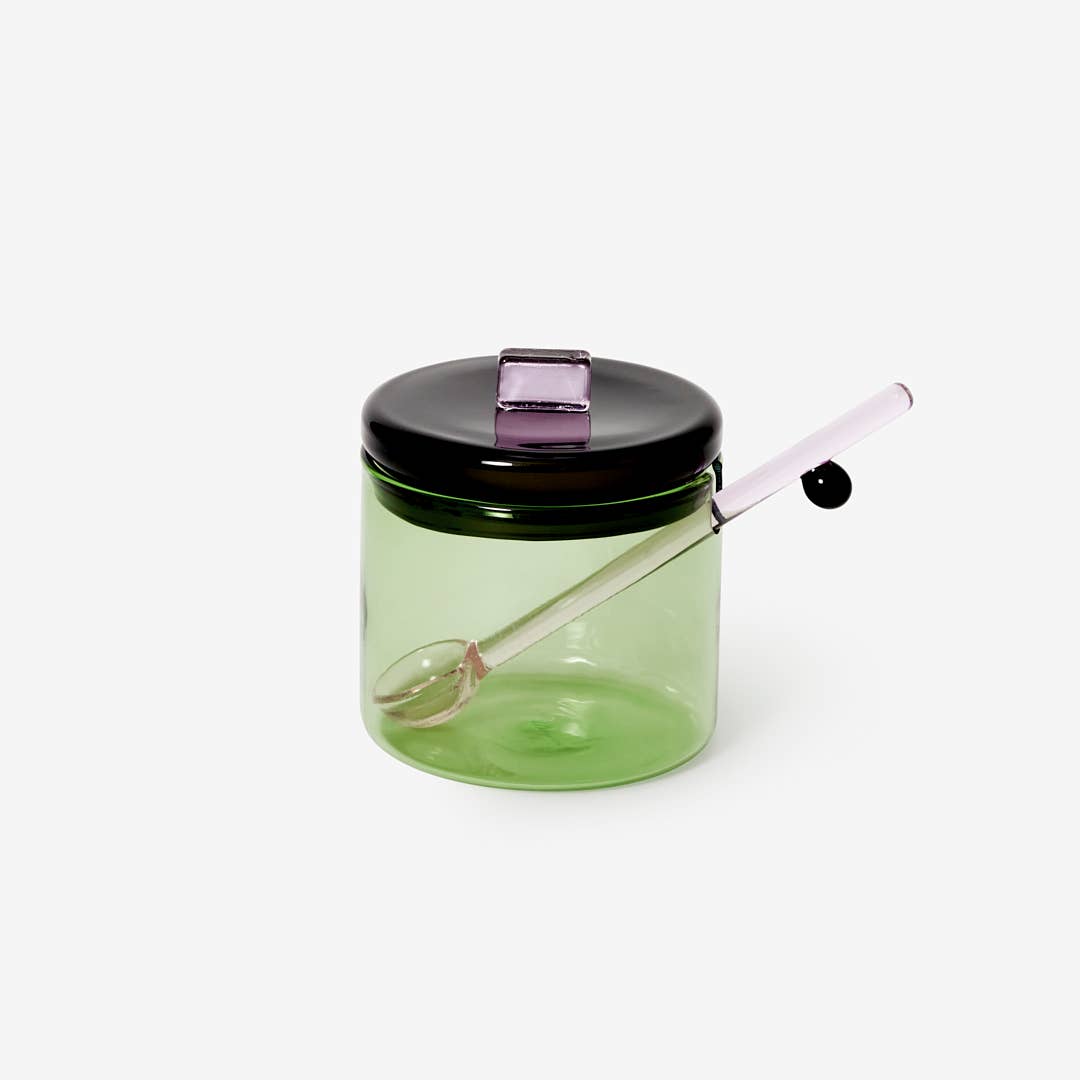 Everything Nice Covered Bowl + Spoon