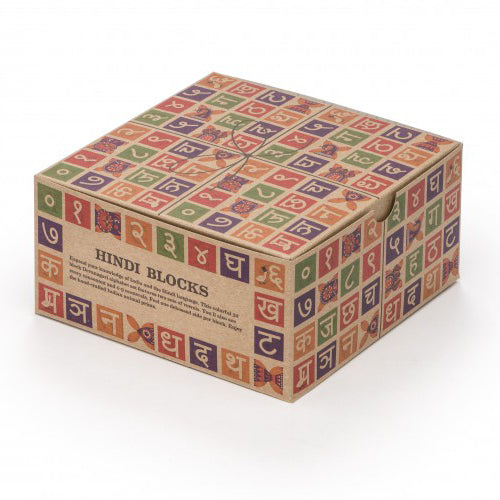 Hindi Wooden Blocks